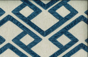 Annie Bristol 403 by Norbar Designer Fabric PANDORA 68% POLYESTER 21% LINEN INDIA 4 1/6"V 11"H 54" - Swanky Fabrics -