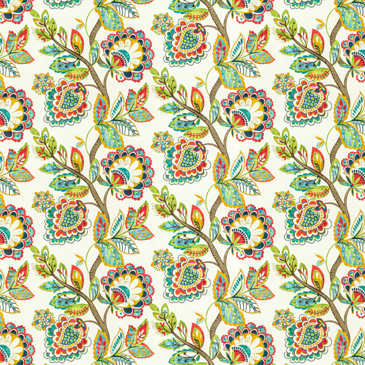 Antelope 1 Jewel by Stout Designer Fabric COMFORTABLE LIVING PETAL/PUNCH 100%COT INDIA WYZENBEEK 9 000 DOUBLE RUB WEAR TEST (MEDIUM DUTY) CATB 117-2013 Horizontal: 13.25 and Vertical: 13.25 54 in - Swanky Fabrics -
