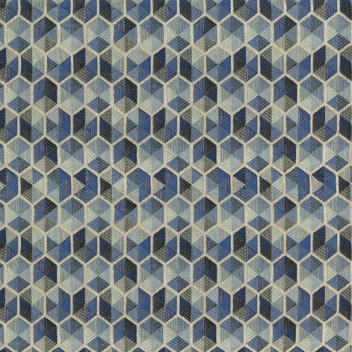 Antic 302 Glacier by ABBEYSHEA Designer Fabric 100% Polyester CN 51,000 Double Rubs (Wyzenbeek) </p><p>Repeat: Horizontal: and Vertical: 57 in. (142 cm) - Swanky Fabrics -