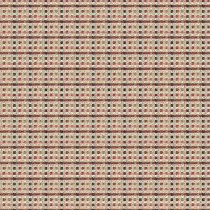 Antler 1 Cranberry by Stout Designer Fabric