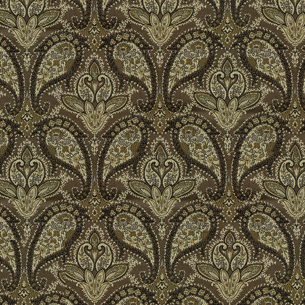 Marie 87 Polished Walnut by ABBEYSHEA Designer Fabric N/A 100% Polyester China </p><p>Repeat: Horizontal: and Vertical: 59" (149 cm) - Swanky Fabrics -