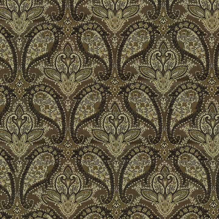 Marie 87 Polished Walnut by ABBEYSHEA Designer Fabric 66% Rayon, 34% Polyester China 70,000 Double Rubs (Wyzenbeek) </p><p>Repeat: Horizontal: 9.3" (23.6 cm) Up the Roll and Vertical: 7.5" (19.1 cm) Across the Roll 55" (140 cm) - Swanky Fabrics -