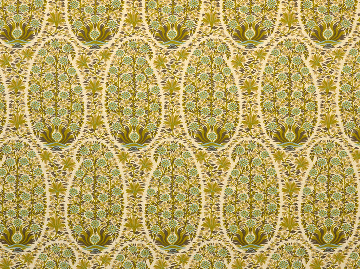 Antoinette Seagrass 220 by Covington Designer Fabric 100% COTTON CHN 15000 Horizontal: 6.75 and Vertical: 18 54 - Swanky Fabrics -