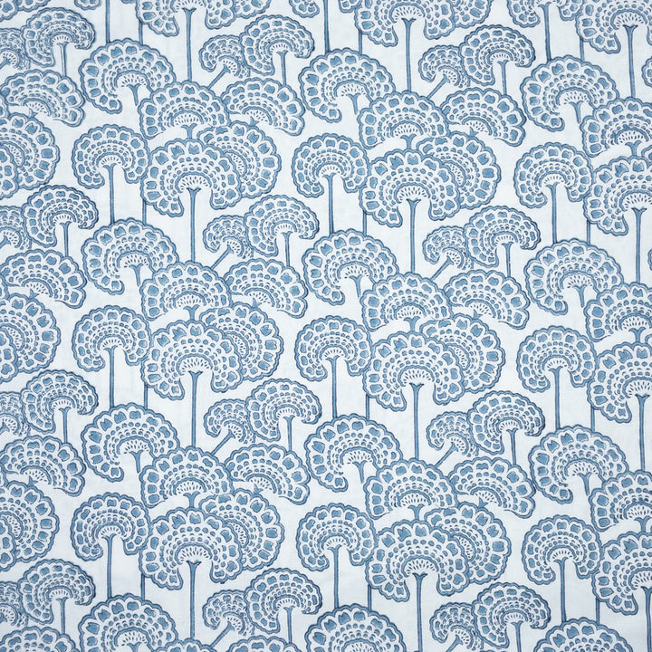 Anvil 1 Federal by Stout Designer Fabric COMFORTABLE LIVING HAZE/NAVY 54%LIN 46%COT INDIA Horizontal: 7.250 and Vertical: 5.625 52 in - Swanky Fabrics -