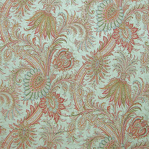 Amelie/Blue Multi Ao 00034016 by Old World Weavers Designer Fabric