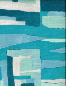 Apex Turq 101 by Norbar Designer Fabric