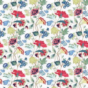 Aquarius 3 Rouge by Aoc Designer Fabric