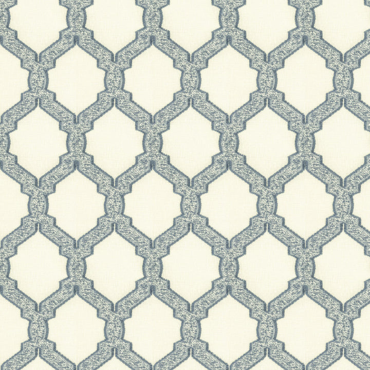 Arden 1 Federal by Stout Designer Fabric COMFORTABLE LIVING SPRAY/OCEAN 86%COT 14%POL INDIA Horizontal: 6.875 and Vertical: 11.25 55 in - Swanky Fabrics -