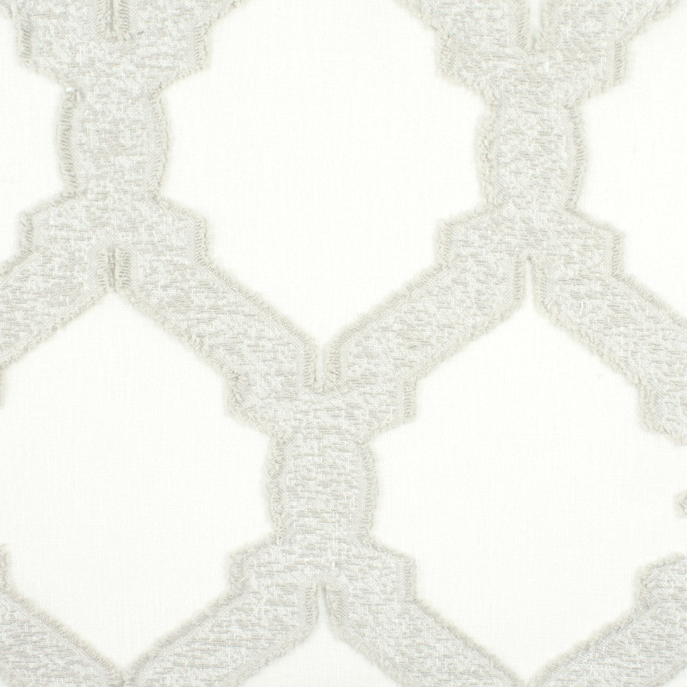 Arden 3 Dove by Stout Designer Fabric COLOR MY WINDOW FOG/SHADOW 86%COT 14%POL INDIA Horizontal: 6.875 and Vertical: 11.25 55 in - Swanky Fabrics -