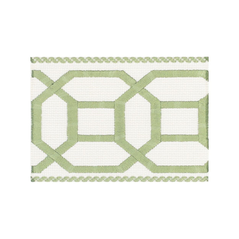 Arena Tape 2 Apple by Stout Trim Stout Trim Arena Tape 2 AppleTrim ALLURE TRIM 55%SVI 33%POL 12%COT TURKEY </p><p>Repeat: H: 1.875, V: 0.000 2.75 in - Fabric Carolina -