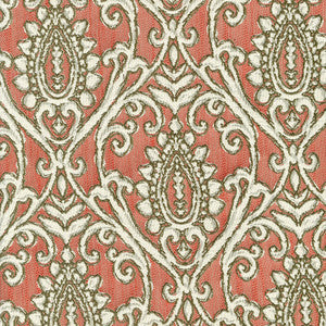 Aster 105 Coral by ABBEYSHEA Designer Fabric