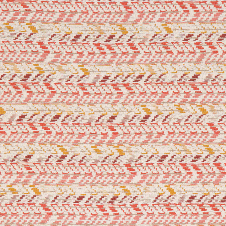 Arizona Persimmon by Bella-Dura Designer Fabric  100% BELLA DURA POLYOLEFIN USA 70000 H: 13.375'' V: 6.5'' 53.5''  - Swanky Fabrics -