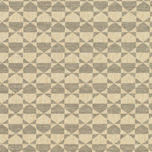 Arliss Grey 160 by Norbar Designer Fabric PANAMA 81% POLYESTER - 19% COTTON INDIA 2 1/2"V - 2"H 54" - Swanky Fabrics -