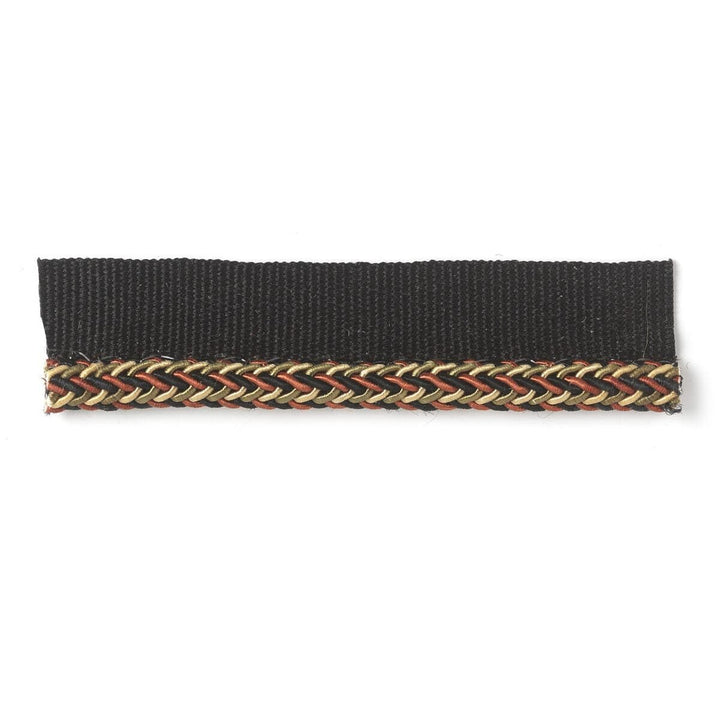 Armstrong 3 Ebony by Stout Designer Trim MYSTIQUE TRIM 52%SVI 41%COT 7%POL CHINA Horizontal: 0 and Vertical: 0 0.25 in - Swanky Fabrics -