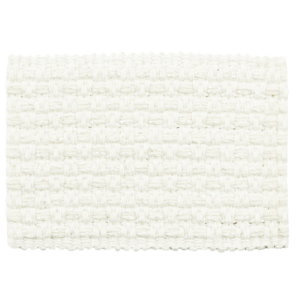 Arpegio 3 White by Stout Designer Trim TREND ALERT 73%COT 20%LIN 7%SVI CHINA </p><p>Repeat: 0 2 in - Swanky Fabrics -