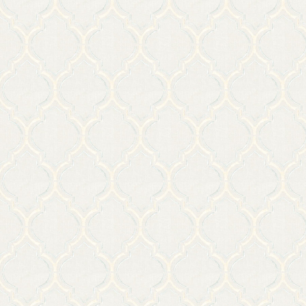 Arrow 1 Frost by Stout Designer Fabric COLOR MY WINDOW CHALK/TAUPE 100%COT %PEMB INDIA </p><p>Repeat: 8 50 in - Swanky Fabrics -