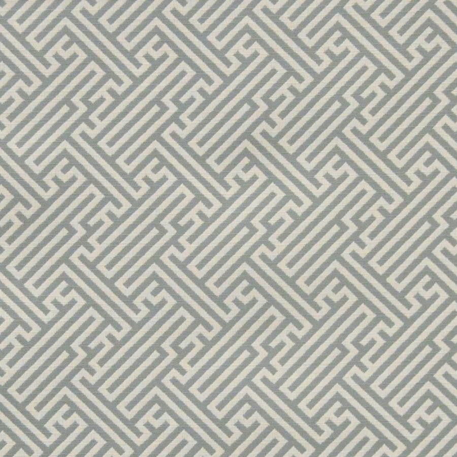 Alton # 636 Aqua by Maxwell Designer Fabric Home & Garden-Act Vi 100% OUTDURA SOLUTION-DYED ACRYLIC USA V-3.4"H-4.7" 54" - Swanky Fabrics -