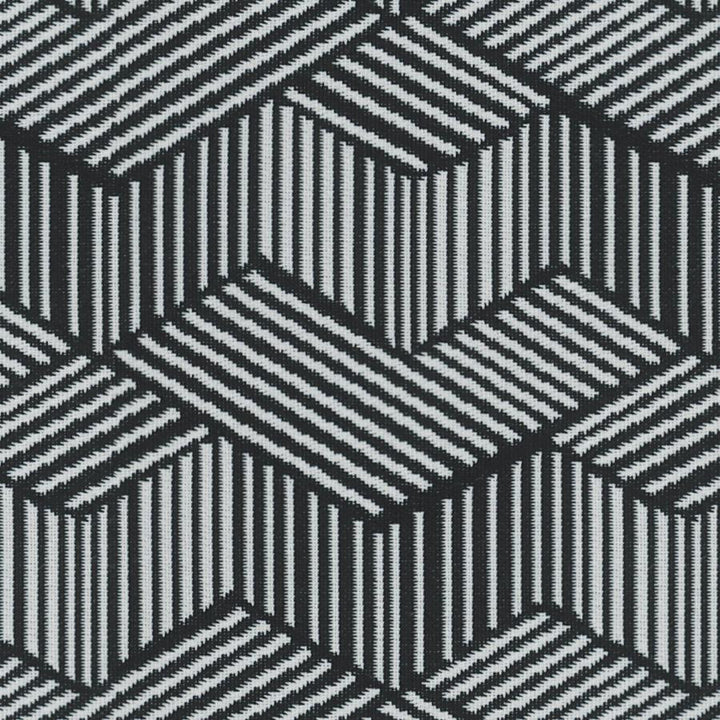 Alongshore # 618 Dice by Maxwell Designer Fabric Home & Garden-Act Viii 100% SOLUTION DYED POLYOLEFIN INDIA V-7.6" H-6.85" 55.5" - Swanky Fabrics -