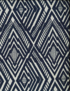 Ashby Naval 303 by Norbar Designer Fabric PRISM BLUES 100% POLYESTER CHINA 57 - Swanky Fabrics -