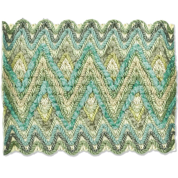 Asina 3 Seamist by Stout Trim Stout Trim Asina 3 SeamistTrim NEW WORLD TAPES & BORDERS 94%SVI 6%NYL CHINA </p><p>Repeat: H: 1.125, V: 0.000 3.25 in - Fabric Carolina -