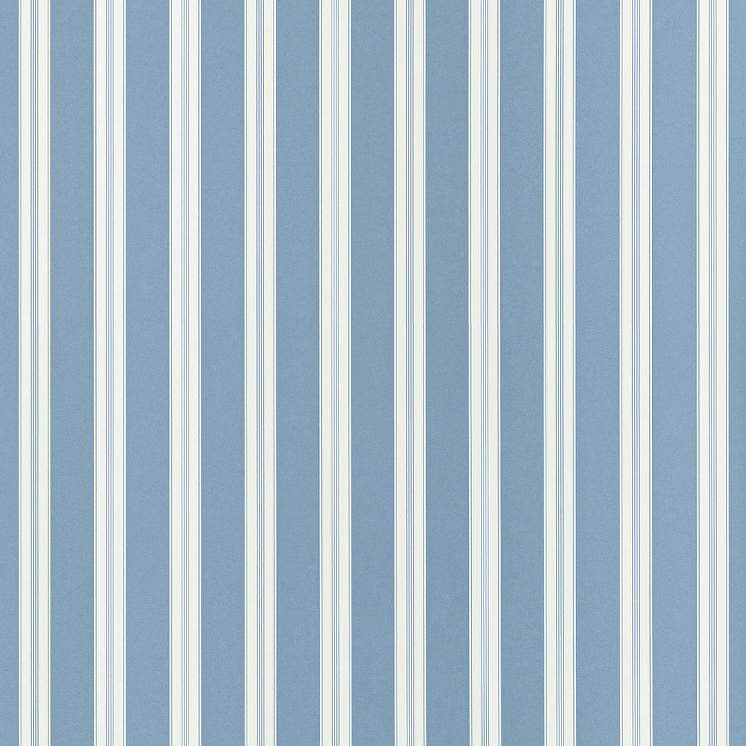 PAYTON STRIPE Blue AT10702 by Anna French Designer Wallpaper