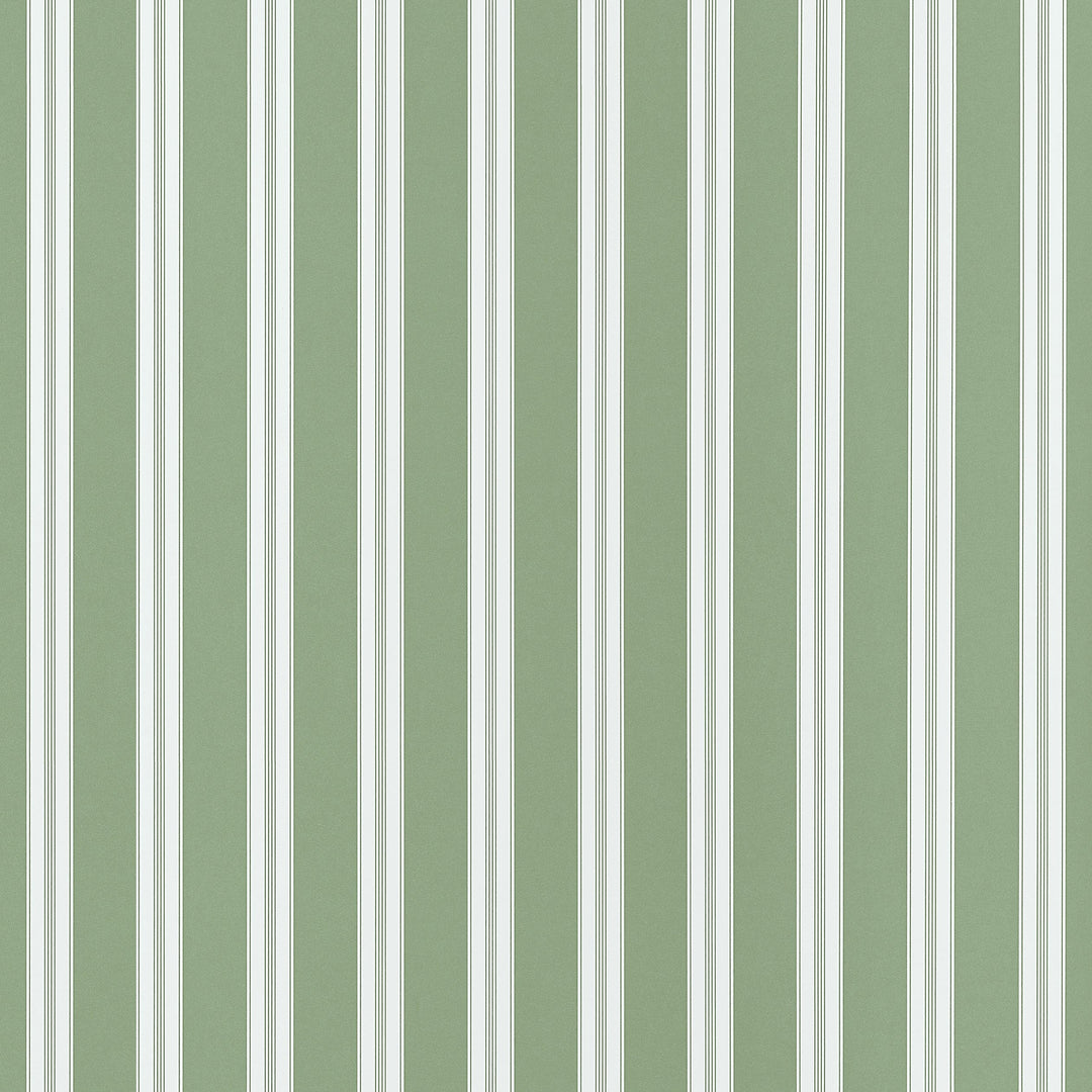 PAYTON STRIPE Green AT10703 by Anna French Designer Wallpaper