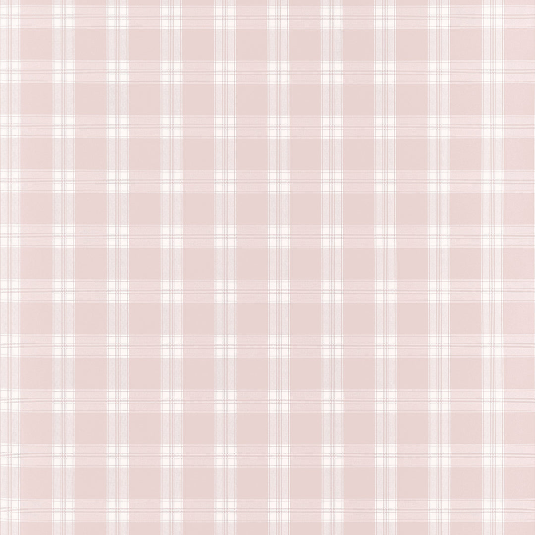 PAYTON CHECK Blush AT10707 by Anna French Designer Wallpaper