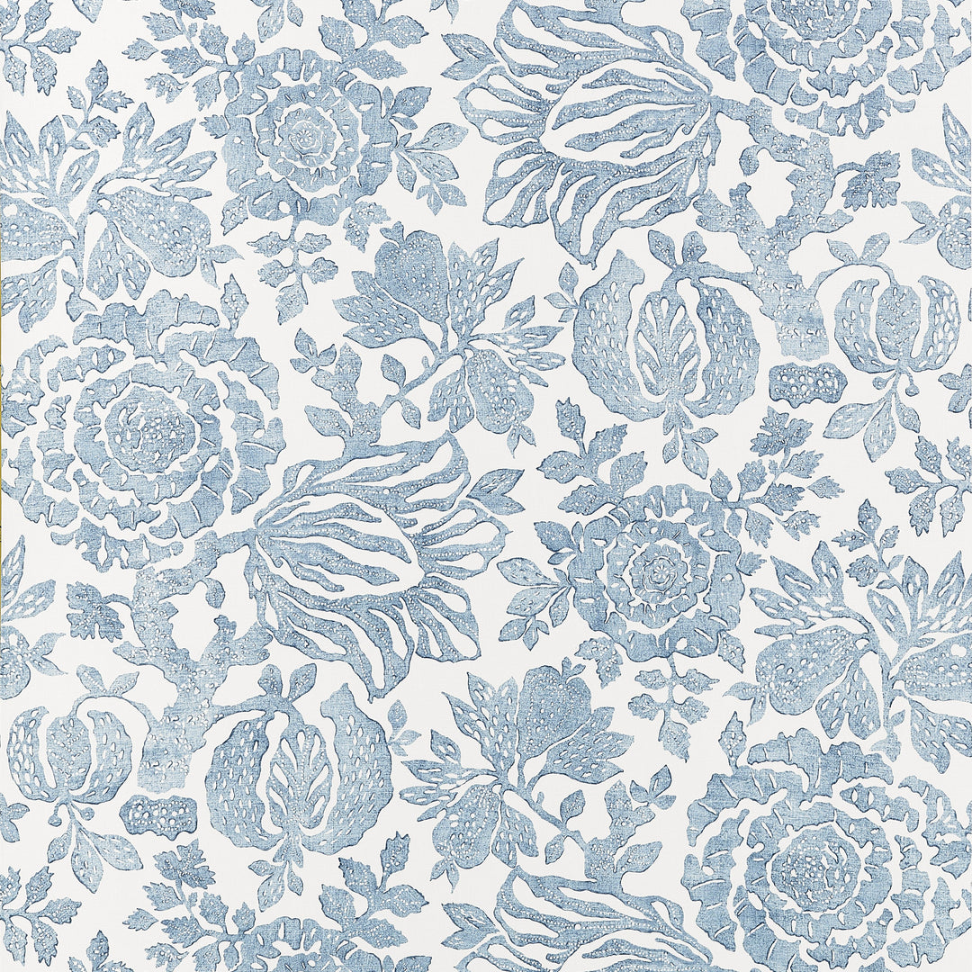 SIGOURNEY Blue AT10730 by Anna French Designer Wallpaper