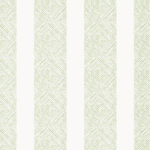 Clipperton Stripe Green AT15125 by Anna French Designer Wallpaper
