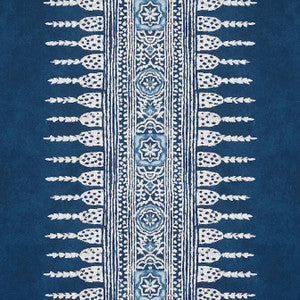 Javanese Stripe Navy AT15142 by Anna French Designer Wallpaper
