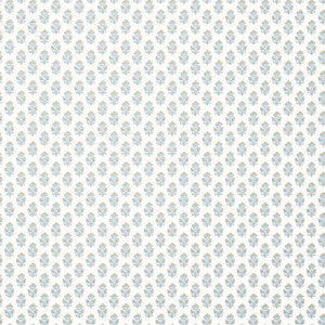 Julian Beige and Spa Blue AT15161 by Anna French Designer Wallpaper