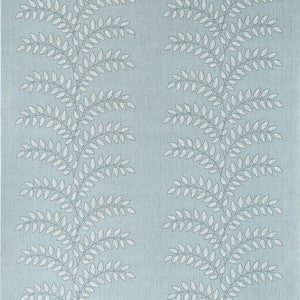 Frondescence Robin's Egg AT16102 by Thibaut Designer Wallpaper