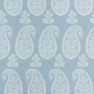 Campania Paisley Robin's Egg AT16108 by Thibaut Designer Wallpaper