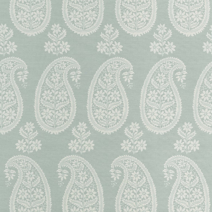 Campania Paisley Sage AT16112 by Thibaut Wallpaper Thibaut Wallpaper Campania Paisley Sage AT16112Wallpaper SOLEIL TEXTURES Non Woven Wallpaper U.S.A </p><p>Repeat: H: , V: 25.5  (64.77 cm) 27 in  (68.58 cm) - Fabric Carolina -