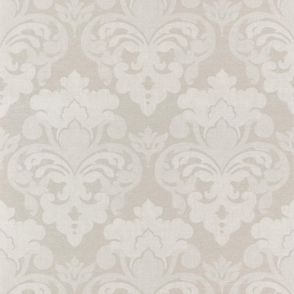 Darcey Damask Flax AT16122 by Thibaut Wallpaper Thibaut Wallpaper Darcey Damask Flax AT16122Wallpaper SOLEIL TEXTURES Non Woven Wallpaper U.S.A </p><p>Repeat: H: , V: 24  (60.96 cm) 27 in  (68.58 cm) - Fabric Carolina -