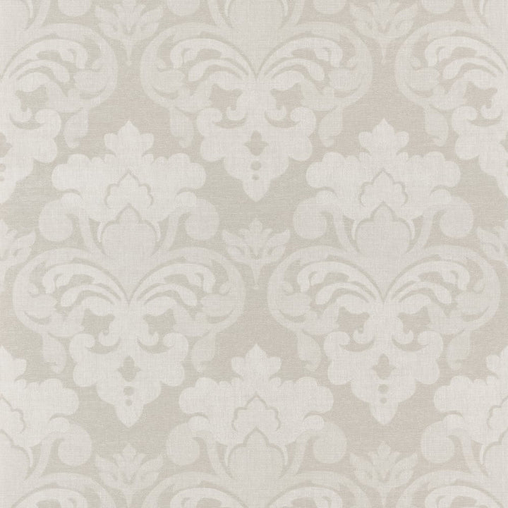 Darcey Damask Flax AT16122 by Thibaut Wallpaper Thibaut Wallpaper Darcey Damask Flax AT16122Wallpaper SOLEIL TEXTURES Non Woven Wallpaper U.S.A </p><p>Repeat: H: , V: 24  (60.96 cm) 27 in  (68.58 cm) - Fabric Carolina -
