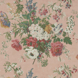 Garden Club Blush AT16136 by Thibaut Designer Wallpaper