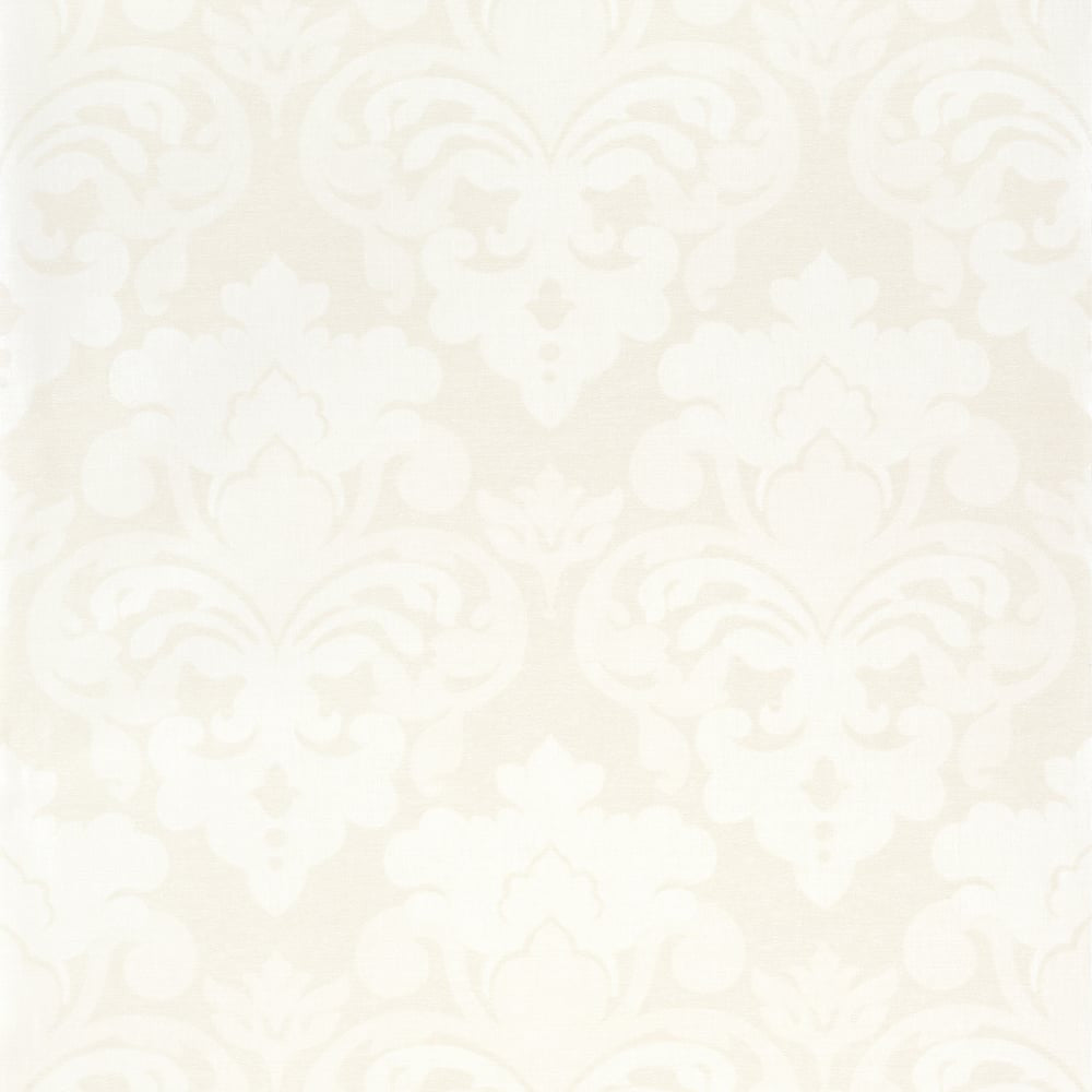 Darcey Damask Pearl on Off White AT16171 by Thibaut Wallpaper Thibaut Wallpaper Darcey Damask Pearl on Off White AT16171Wallpaper SOLEIL TEXTURES Non Woven Wallpaper U.S.A </p><p>Repeat: H: , V: 24  (60.96 cm) 27 in  (68.58 cm) - Fabric Carolina -