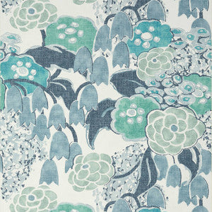 Laura Blue AT23105 by Anna French Designer Wallpaper