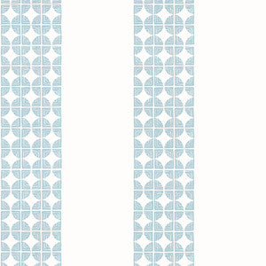 Fairmont Stripe Soft Blue AT23128 by Anna French Designer Wallpaper