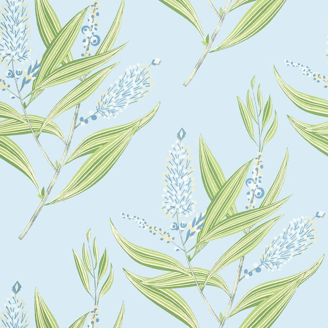 Winter Bud Soft Blue AT23133 by Anna French Wallpaper Anna French Wallpaper Winter Bud Soft Blue AT23133Wallpaper Willow Tree Wallpaper UNITED STATES </p><p>Repeat: V: 25.25 27 - Fabric Carolina -