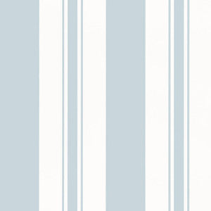 Keswick Stripe Soft Blue AT23170 by Anna French Designer Wallpaper