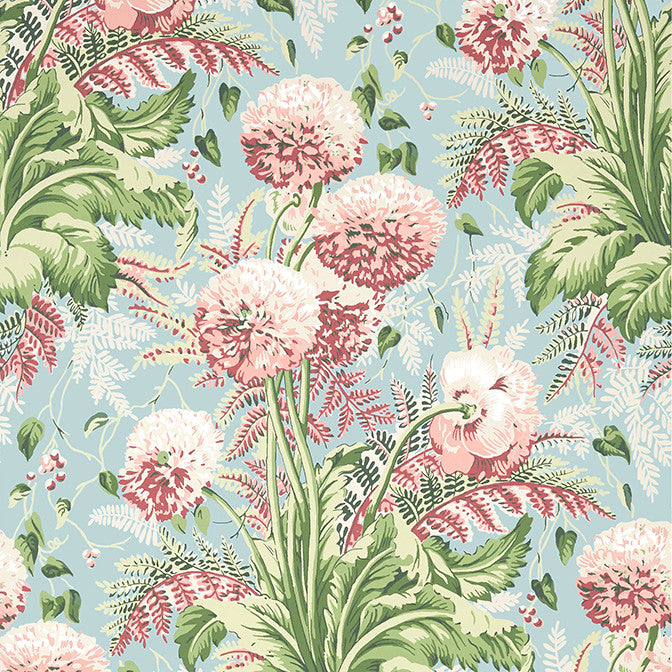 Dahlia Coral on Robin's Egg AT24537 by Anna French Wallpaper Anna French Wallpaper Dahlia Coral on Robin's Egg AT24537Wallpaper Devon Non Woven Wallpaper UNITED STATES </p><p>Repeat: V: 36 27 - Fabric Carolina -