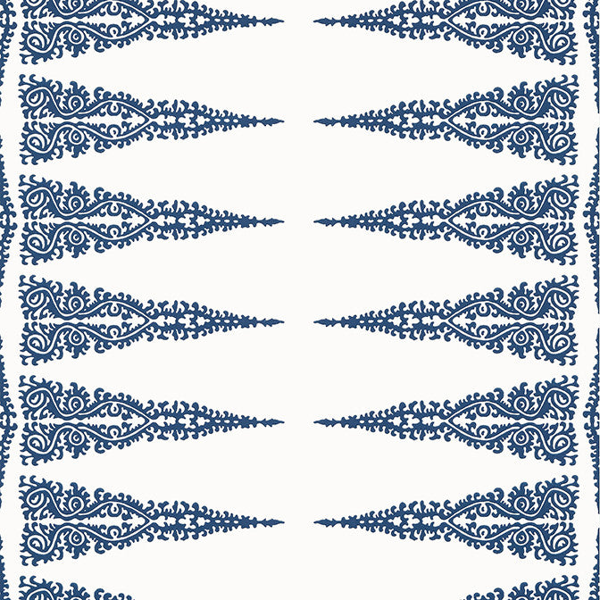 Ellery Stripe Navy on White AT24547 by Anna French Wallpaper Anna French Wallpaper Ellery Stripe Navy on White AT24547Wallpaper Devon Non Woven Wallpaper UNITED KINGDOM </p><p>Repeat: V: 4.5 27 - Fabric Carolina -