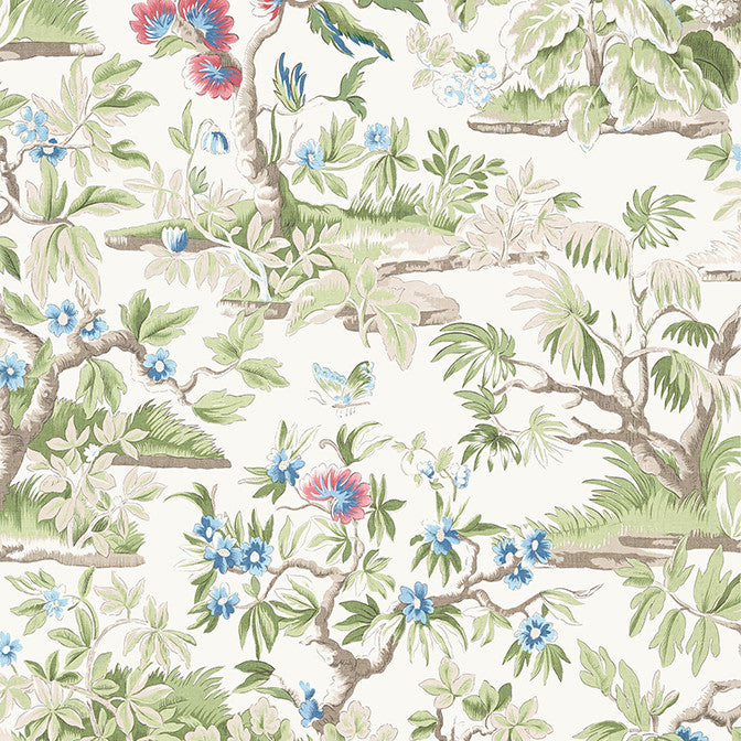 Elwood Spring AT24560 by Anna French Wallpaper Anna French Wallpaper Elwood Spring AT24560Wallpaper Devon Non Woven Wallpaper UNITED STATES </p><p>Repeat: V: - 27 - Fabric Carolina -