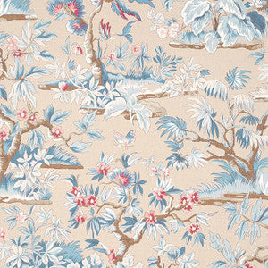 Elwood Document Linen AT24564 by Anna French Designer Wallpaper