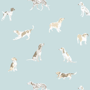 Buddy Robin's Egg AT24603 by Anna French Designer Wallpaper