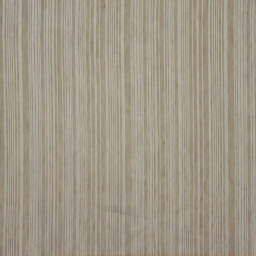 Arita # 559 Taupe by Maxwell Designer Fabric Sheer Craft 100% POLYESTER TURKEY H-5.8" 118" - Swanky Fabrics -