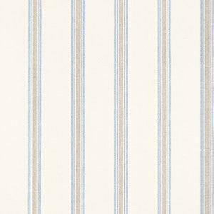 Beckley Stripe Sky AT57823 by Anna French Designer Wallpaper