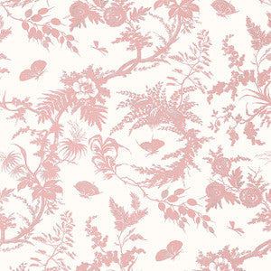 Newlands Toile Blush AT57835 by Anna French Designer Wallpaper